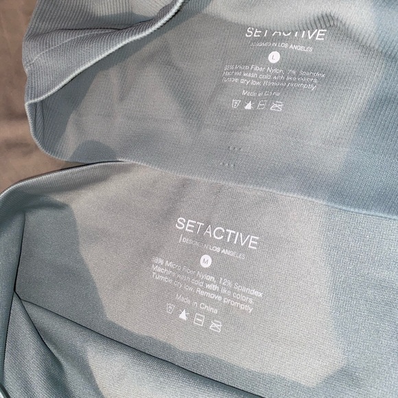 SOLD - SETactive Bra & Leggings - Picture 3 of 4